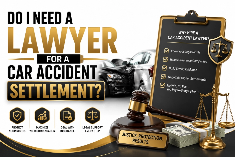 do i need a lawyer for a car accident settlement